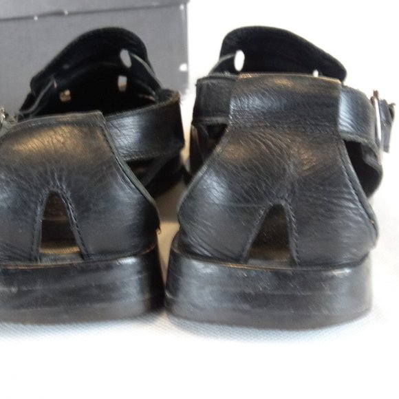 Cole Haan Black Woven Leather Men’s Sandals – 9 - Picture 8 of 8